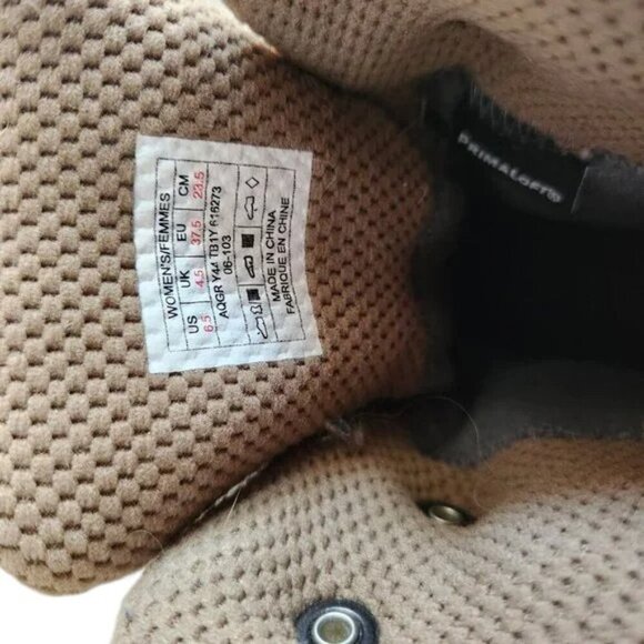 The North Face Hydroseal Mid Waterproof Brown Leather Hiking Boot Womens 6.5 - Picture 9 of 10